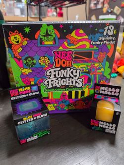Nee Doh Funky Frights Squish-O-Ween Bundle