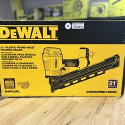 Pneumatic 21-Degree Collated Corded Framing Nailer
