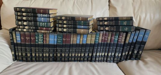 1952 Great Books of the Western World - 49 Volume Partial Set of 54