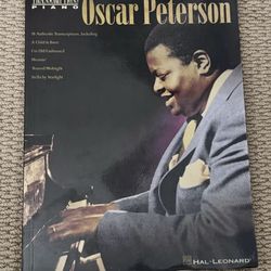 Oscar Peterson Piano Sheet Music Book