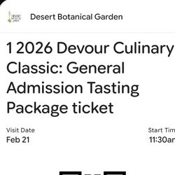 Devour Culinary Classic 