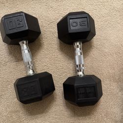30 Lbs Dumbbells