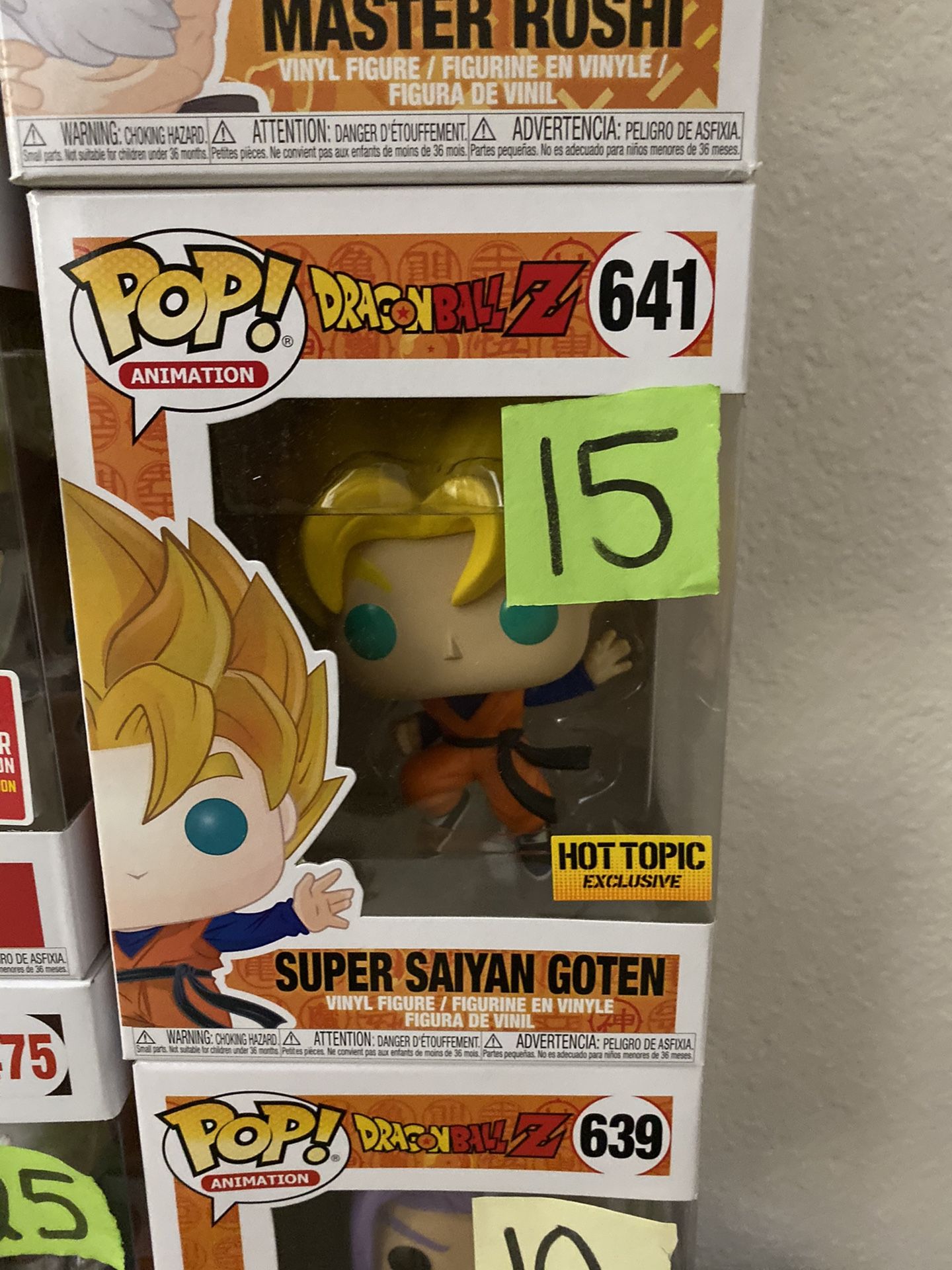 Goten super Saiyan Funko pop