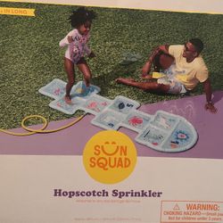 Hopscotch Water Game 