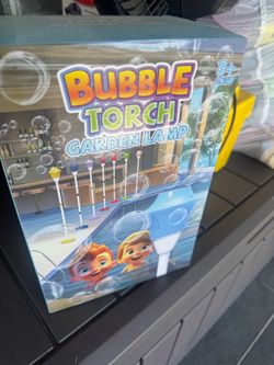 Kids Bubble Torch Garden Lamp