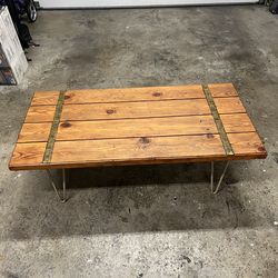 Rustic Industrial coffee Table