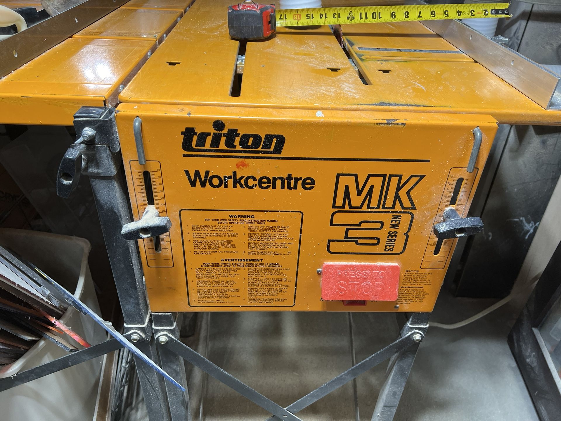 Triton MK3 WorkCenter, More Stable Than Festool MFT