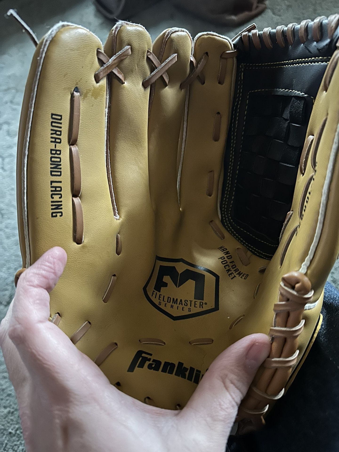 Left Handed Franklin Baseball Glove