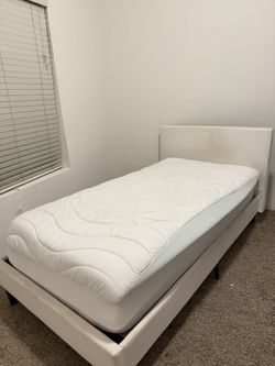 Twin Bed Frame White