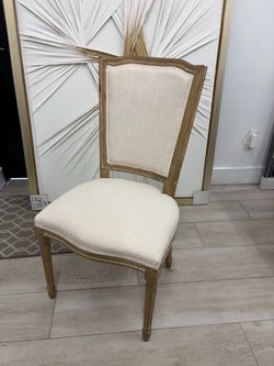 4 French Louis XVI Style Upholstered Dining Chair