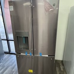 $100 Off + FREE Delivery Drop Off! GE French Door Refrigerator