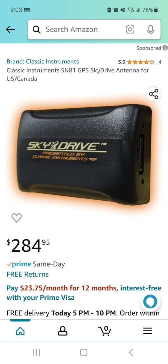 Skydrive GPS Classic Instruments SN81