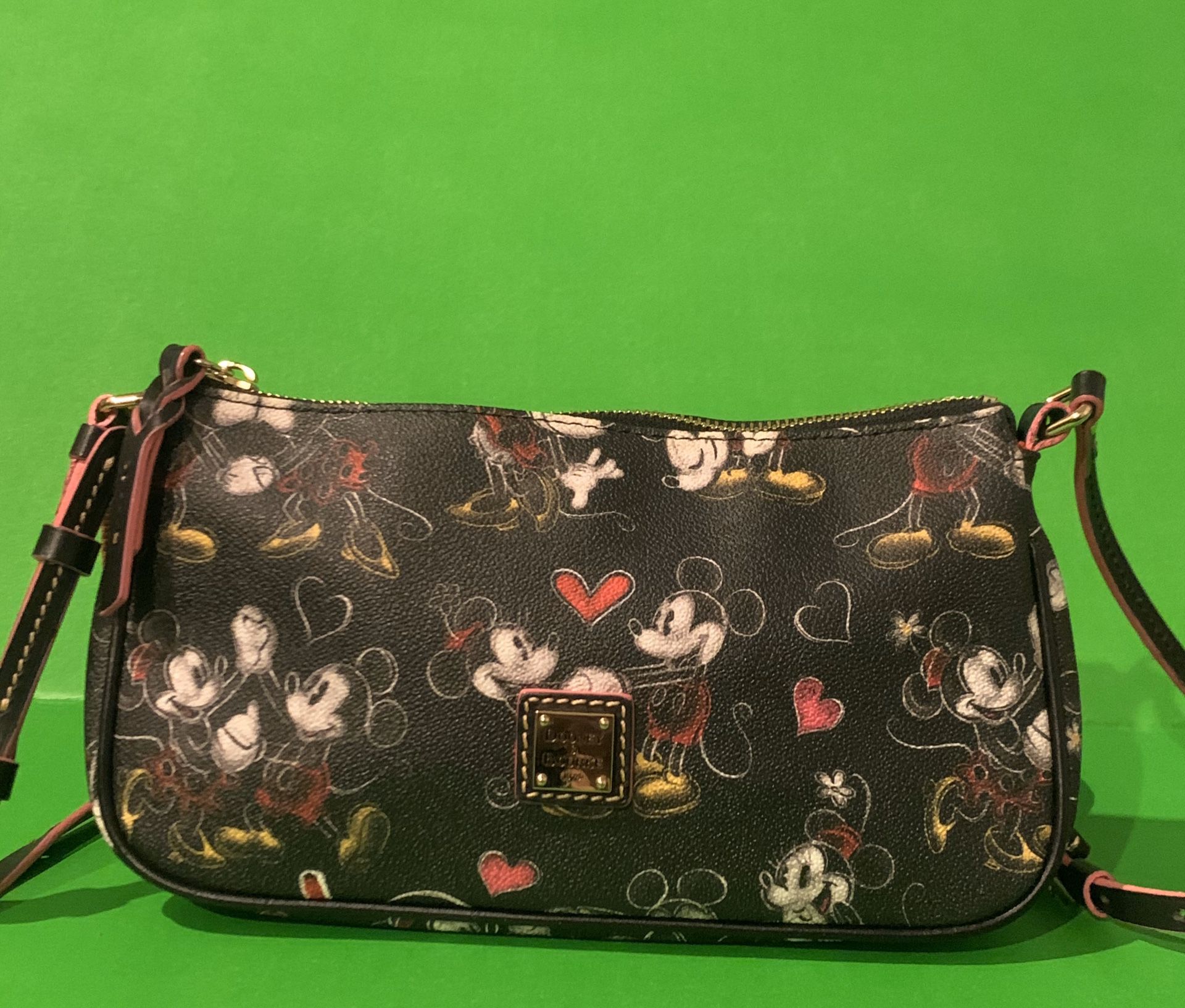 Dooney & Bourke Disney Mickey Romancing Minnie black bag purse. Perfect for  Valentines for Sale in Lake View Terrace, CA - OfferUp