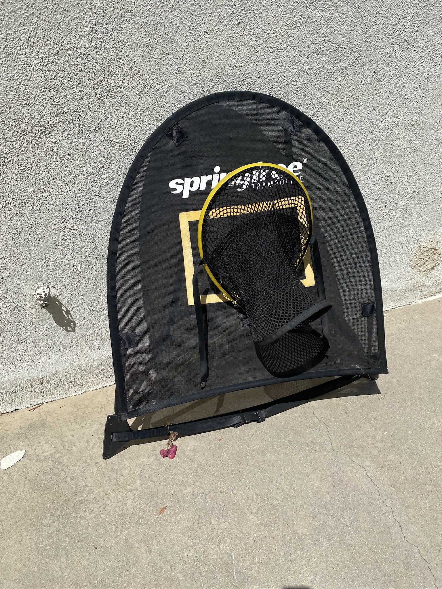 Trampoline Basketball Hoop