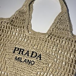 Beach bags In black And Beige Summer Beach Wear