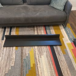 Wood Mantel Shelf Room & Board For Pictures Or Under TG