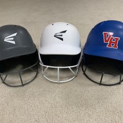 Batting helmets 