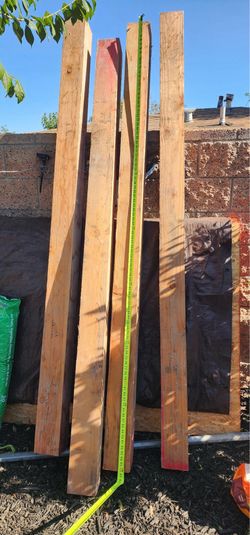 Framing wood and siding cement