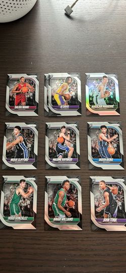 Panini Prizm Rookie Card Lot