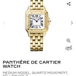 PANTHÈRE DE CARTIER WATCH