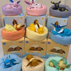 Pokemon Eeveelution Blind Box - Sleeping Pose Figure Toy Series