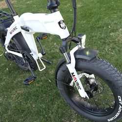 Folding fat tire E-bike