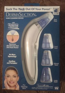 New DermaSuction Pore Cleaning Device
