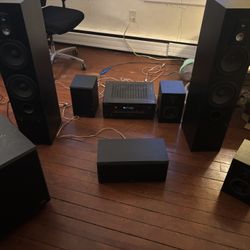 Sony STR-DA1ES with Jensen surround sound system(trades accepted)