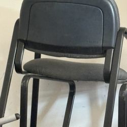 Sturdy Office /waiting Room Chairs 