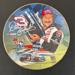Dale Earnhardt #3 Intimidator NASCAR Daytona 500 Victory Collectible Porcelain Plates