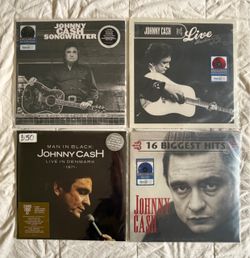 JOHNNY CASH VINYL RECORDS LPS. NEW SEALED COPIES