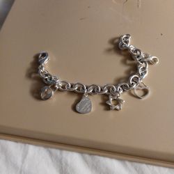 Tiffany Bracelet W/5 Charms