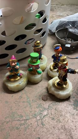 Ron Lee clown figurines