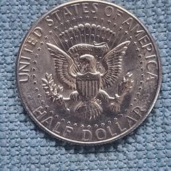 1969 Silver Half Dollar Double Die
