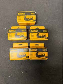 Dewalt 20V 4AH Batteries NEW