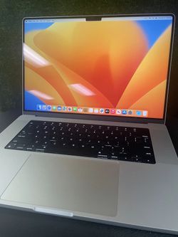 16" MacBook Pro Retina M1 Pro 10-Core CPU, 16-Core GPU, 16GB Ram, 1TB SSD 2021