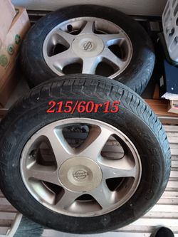 Rims And Tires 95-99 Nissan Altima