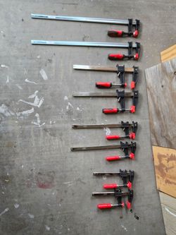 Bessey Bar Clamp set. -  set of 8