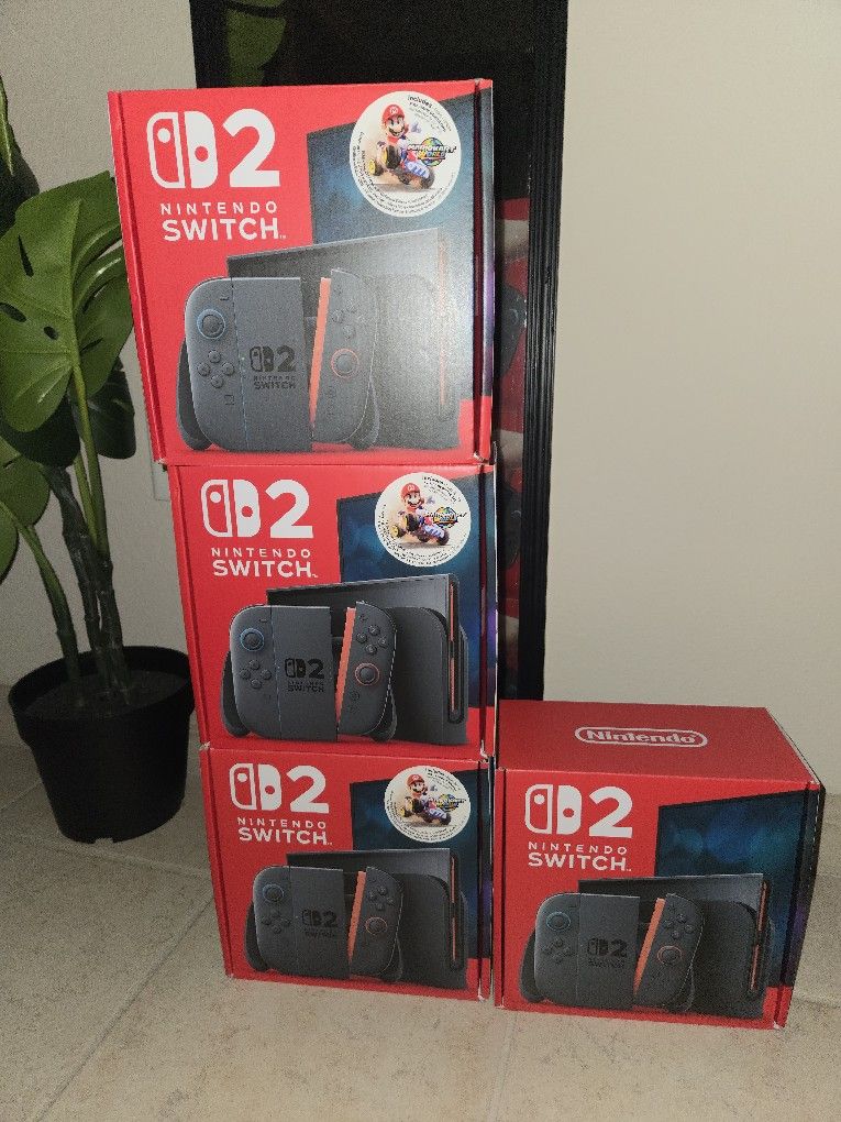 Nintendo Switch 2 Bundle And Non-bundle