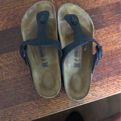 Birkenstock Gizeh black thong sandal