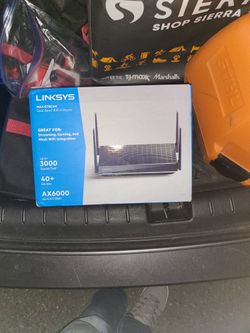 Linksys AX6000 MR9600 Max Stream