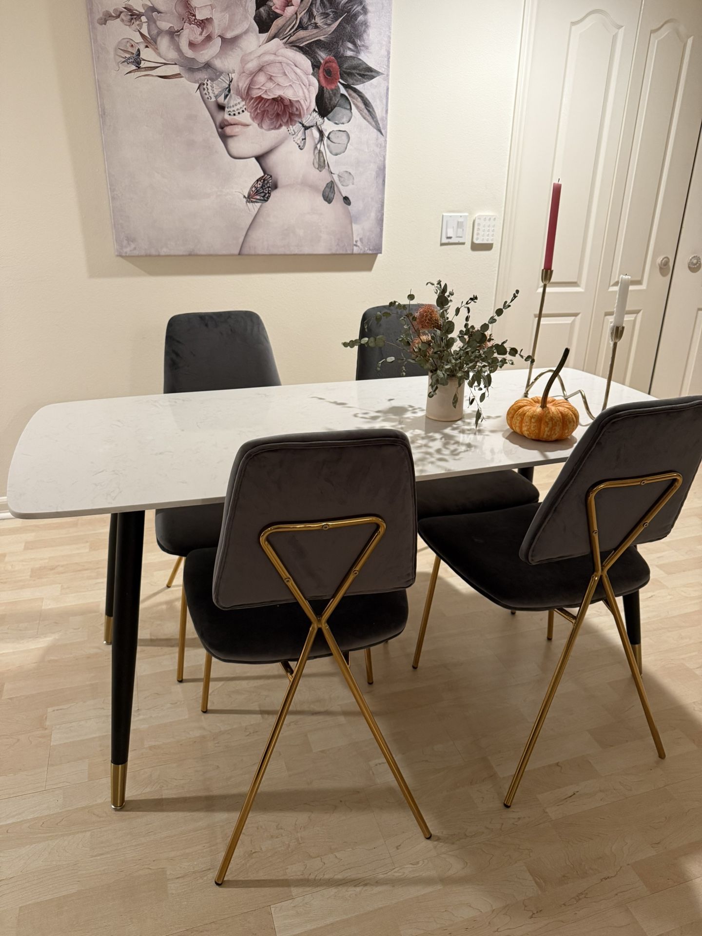 Marble Dining Table Heavy 