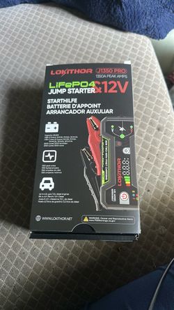 Life po4 jump starter &12v