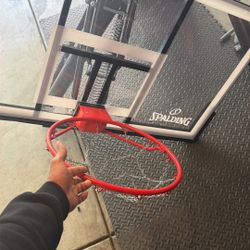 Spalding 54-Inch Portable Basketball Hoop