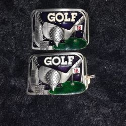 Golf Belt Buckle.