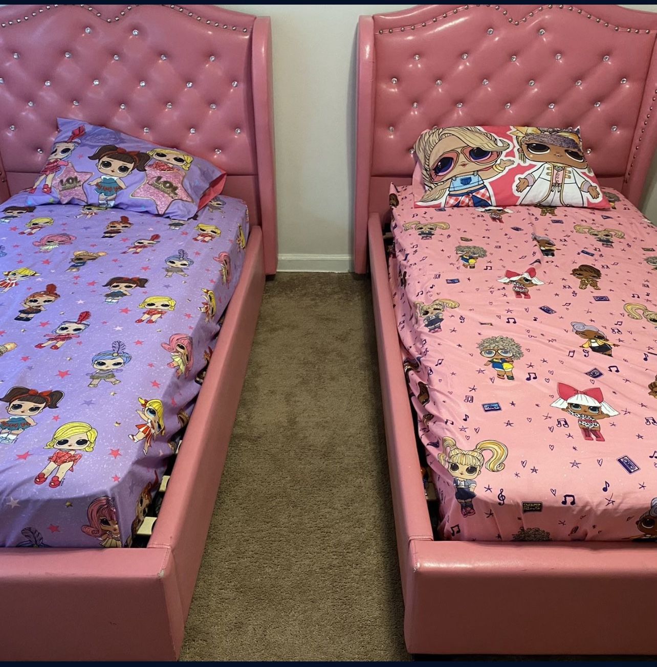 Pink Princess Beds 