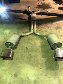 Corvette Z r1 Exhaust