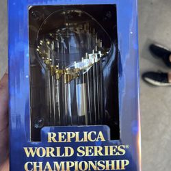 Dodgers World Series Replica Trophy