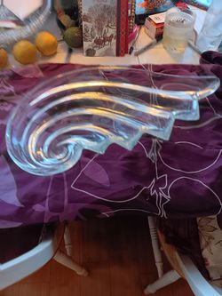 Crystal platter