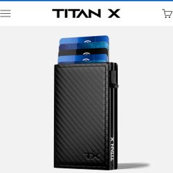 Titan X magnetic Wallet Unisex brown Color 